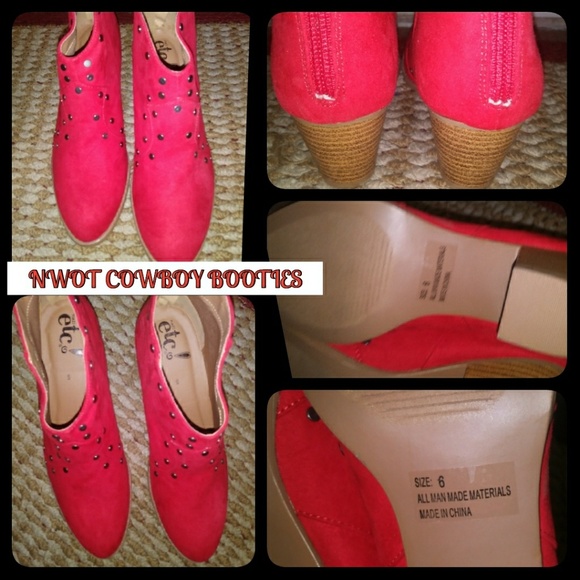 Red Cowboy Boots - Picture 1 of 5